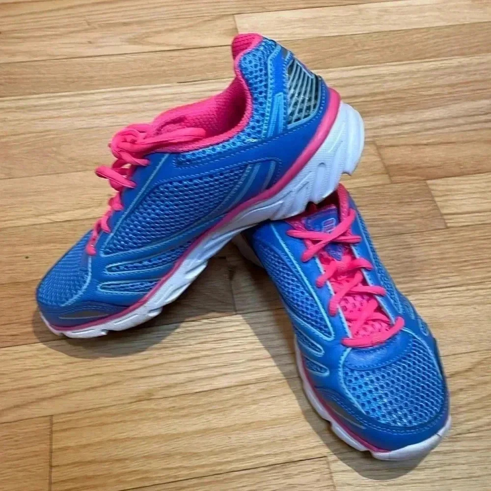 Women’s Fila sneakers-Blue/Hot pink-5